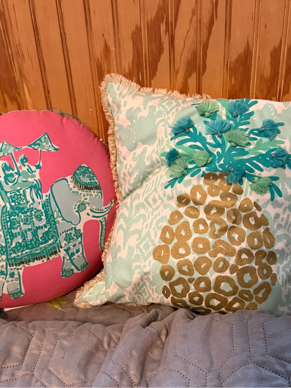 Lilly Pulitzer PB teen throw pillows